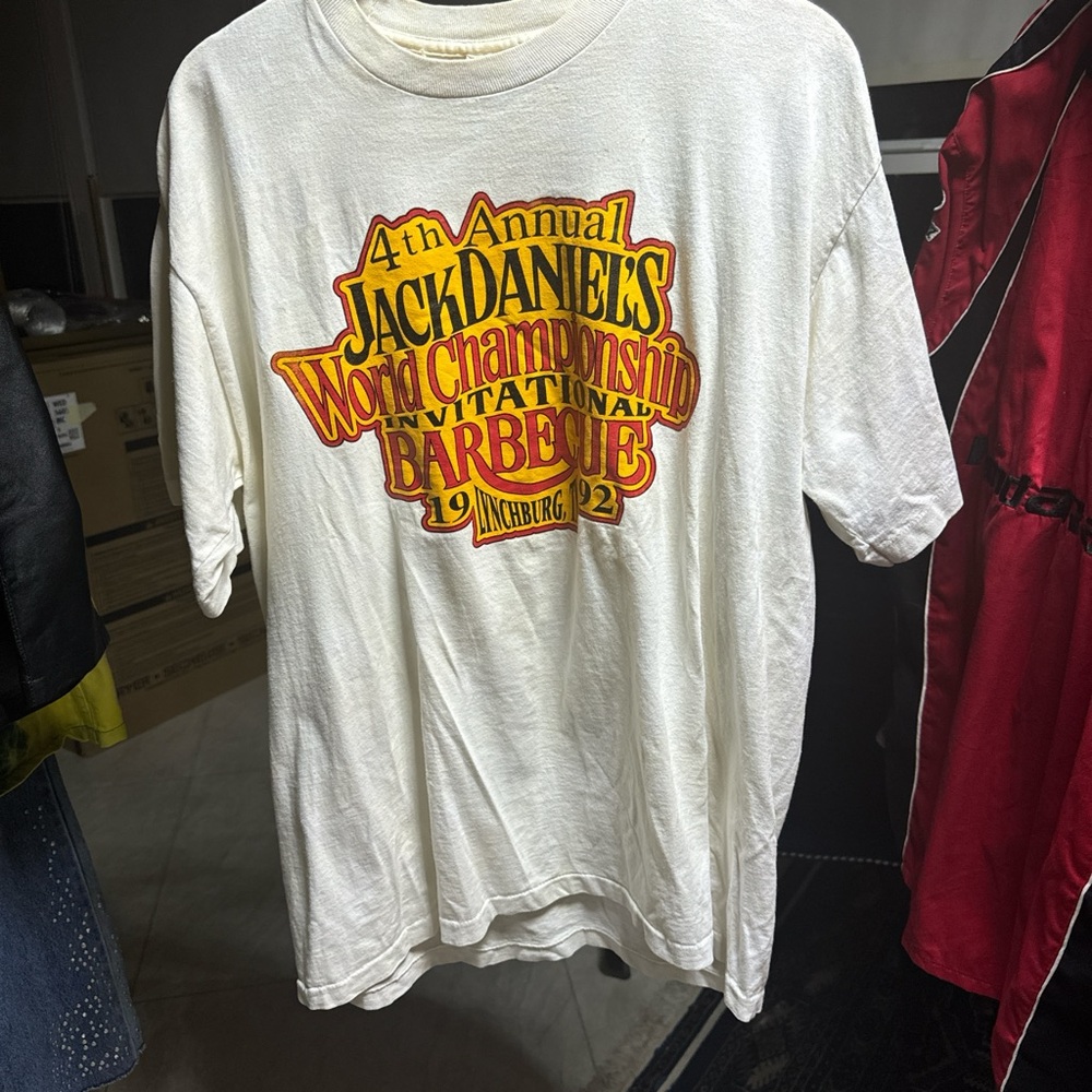 Jack Daniels White Graphic T-Shirt